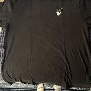 Off White Short Sleeve Men's Tee